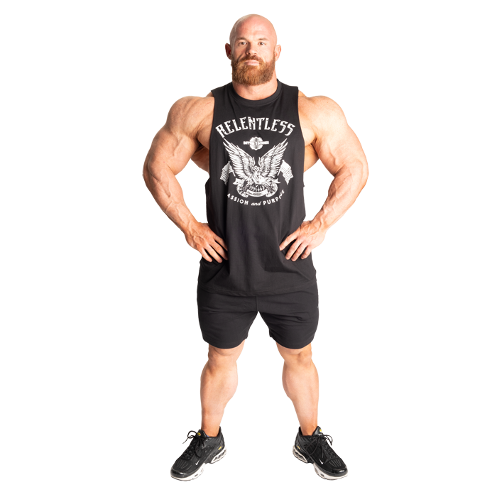 Relentless Cut Out T‑Skjorte Svart Hvit