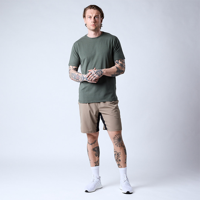 Bamboo T-skjorte Gr&oslash;nn