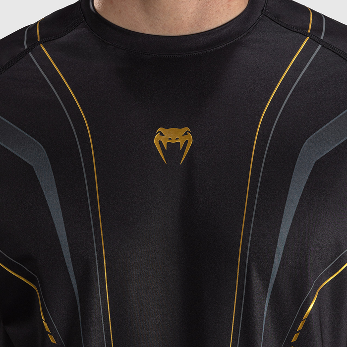 Venum Streamline Dry Tech T-skjorte Svart Gull