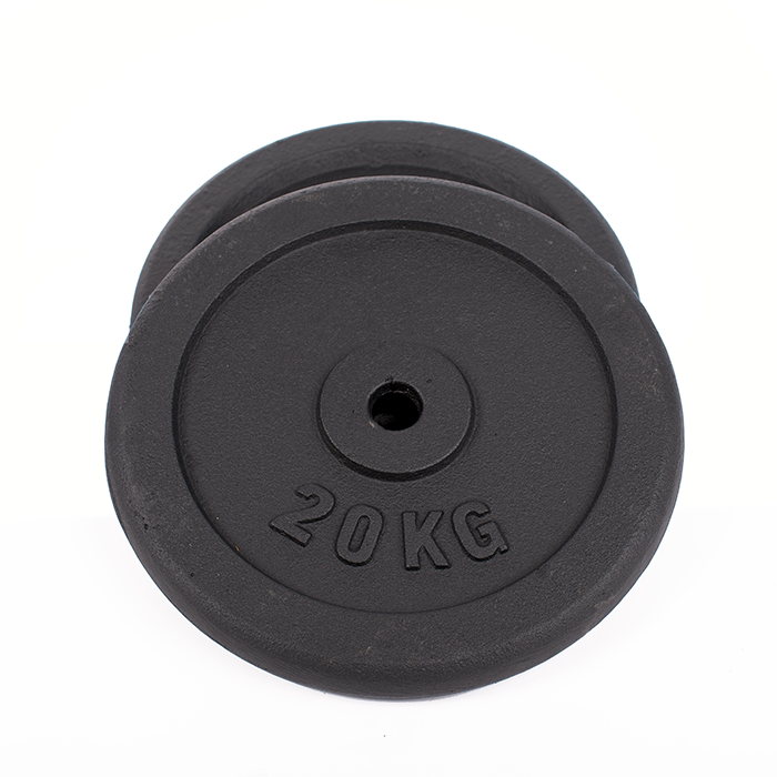 Vektskive 25 mm 0,5–20 kg