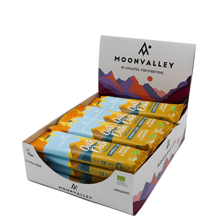 12x Vegan Energy bar Oats & Dates 50 g