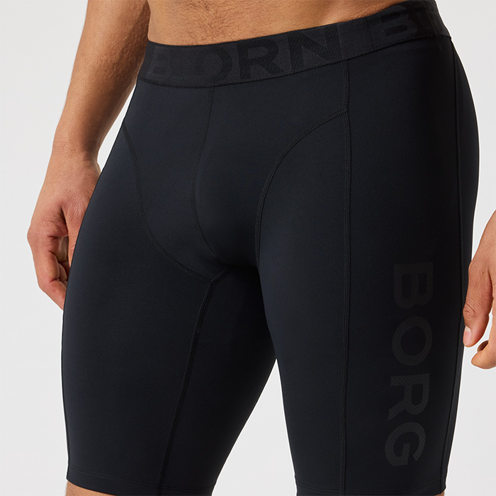 Short Training Tights Svart