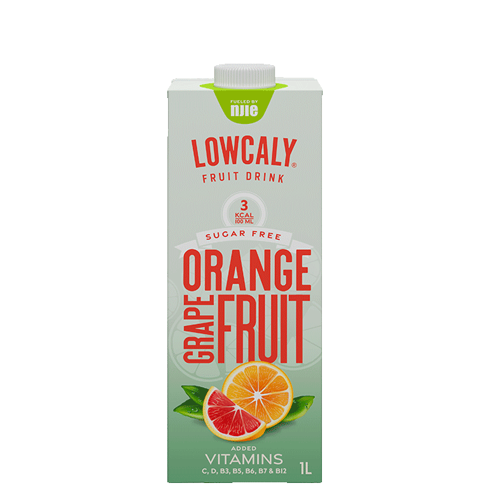 Lowcaly Fruit Drink, 1000 ml, Orange Grapefruit