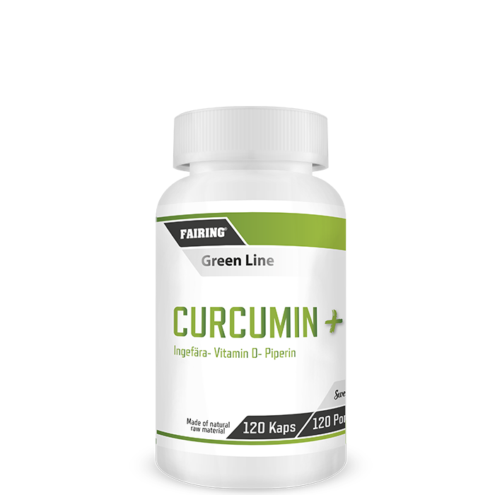 Curcumin+ Gurkemeie ekstrakt 120 kapsler