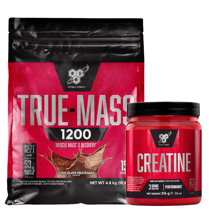 True Mass 1200 + Creatine, 216 g