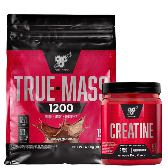 True Mass 1200 + Creatine, 216 g