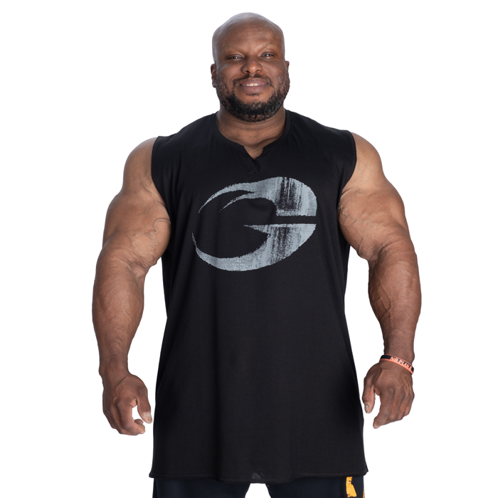 Cadet Lin Singlet Svart Gr&aring;