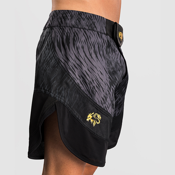 Venum X Chimaev Wild Borz Fightshorts Svart Gr&aring;