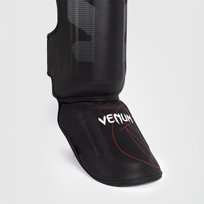 Tactical XT Leggbeskyttere Svart R&oslash;d  