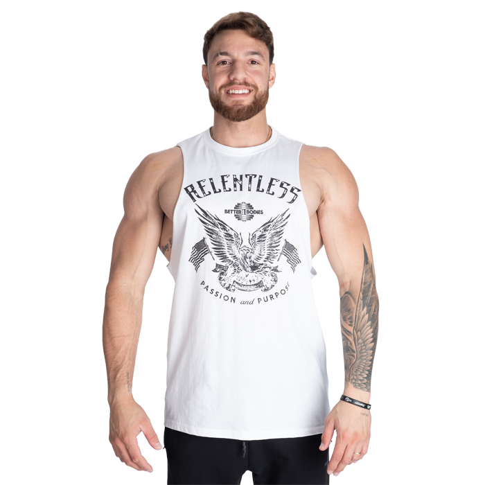 Relentless Cut Out T‑Skjorte Hvit