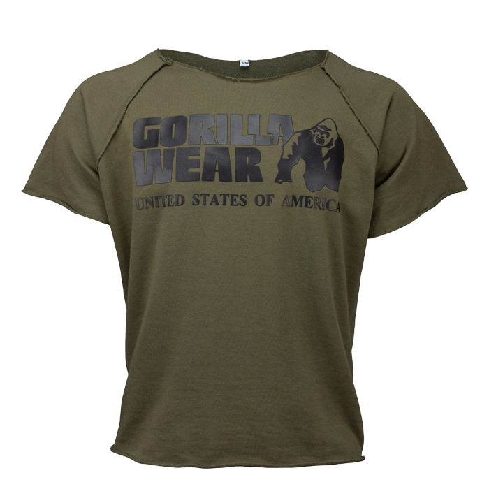 Classic Workout Top, Army Green