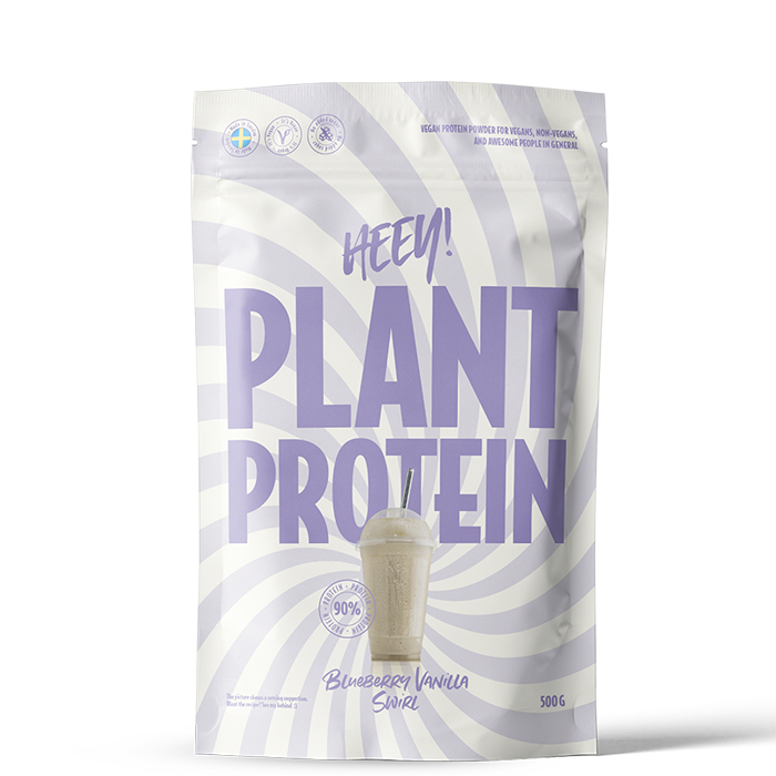 Vegansk Protein Blåbær Vanilje 500 g