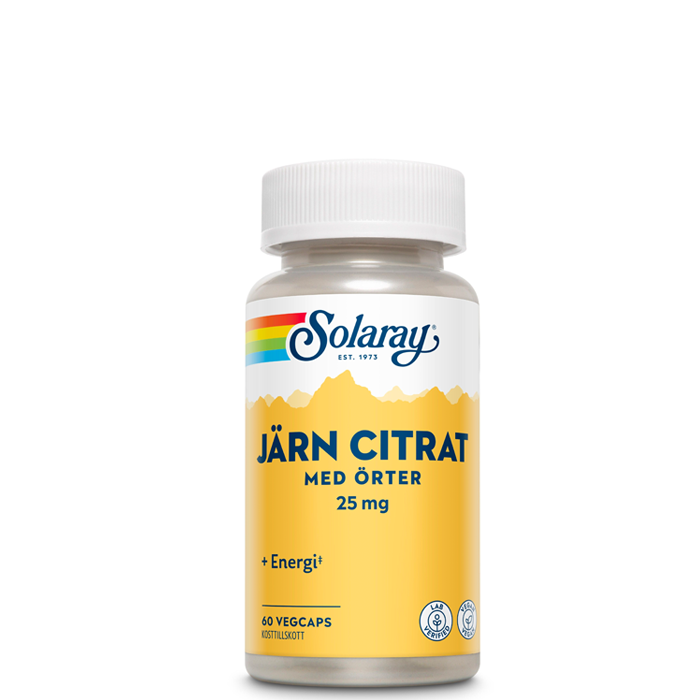 Jern Citrat 60 kapsler