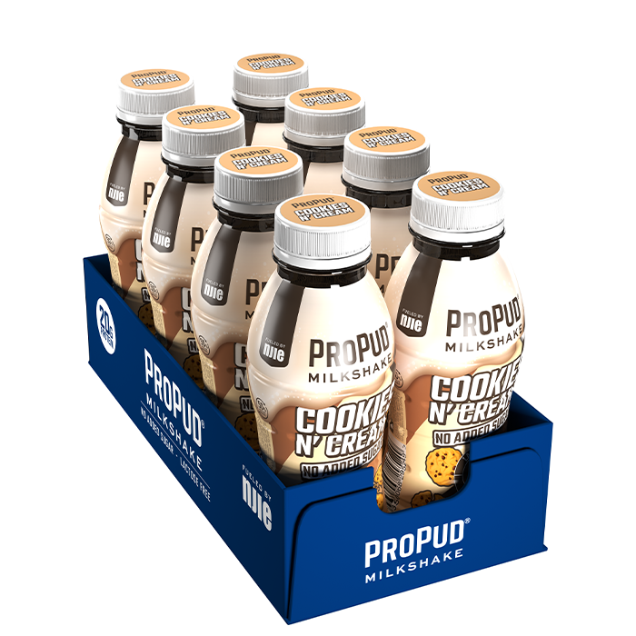 Bilde av 8 X Propud Protein Milkshake, 330 Ml, Cookies And Cream