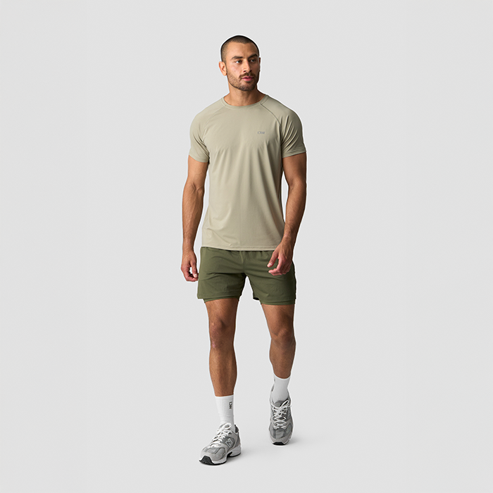Stride 2-i-1 Shorts Gr&oslash;nn