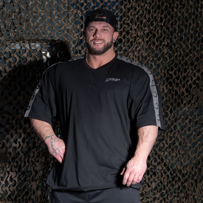 Track Iron Tee, Black