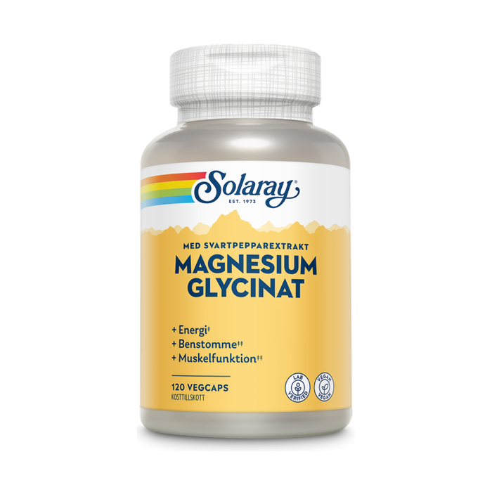 Magnesium Glycinat 120 kapsler