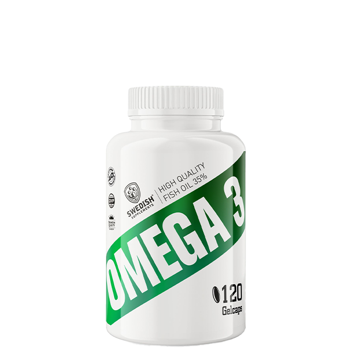 Swedish Supplements Omega 3, 120 gel caps