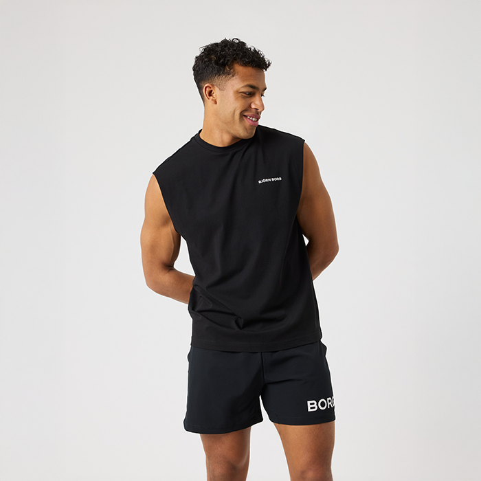 Gym Singlet Svart