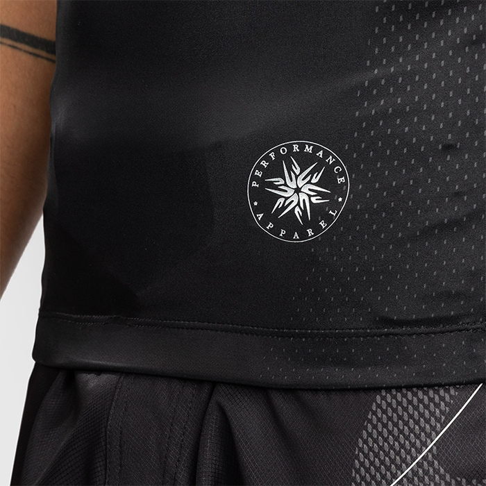 Nexus Rashguard Kort Erme Svart S&oslash;lv