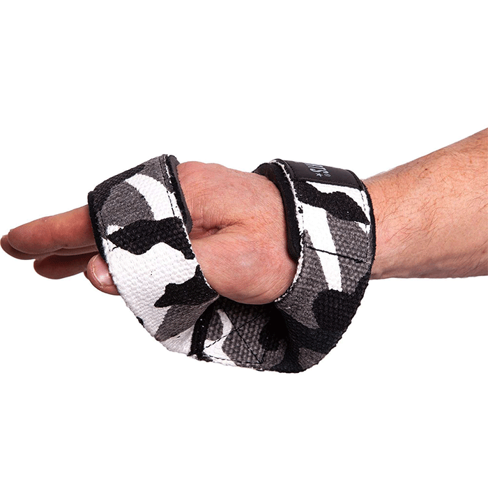 Figur 8 Straps trekkreimer Hvit Camo