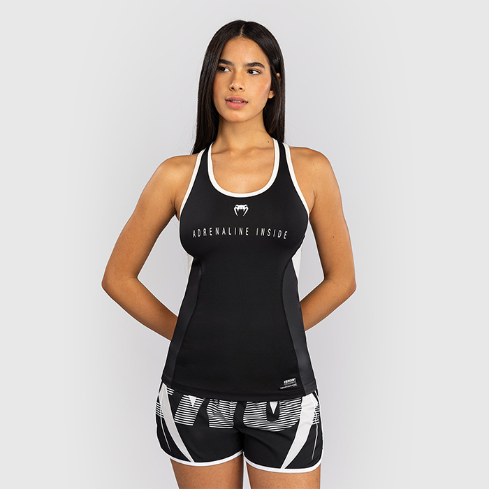 Venum Adrenaline Dry Tech Singlet Svart Hvit