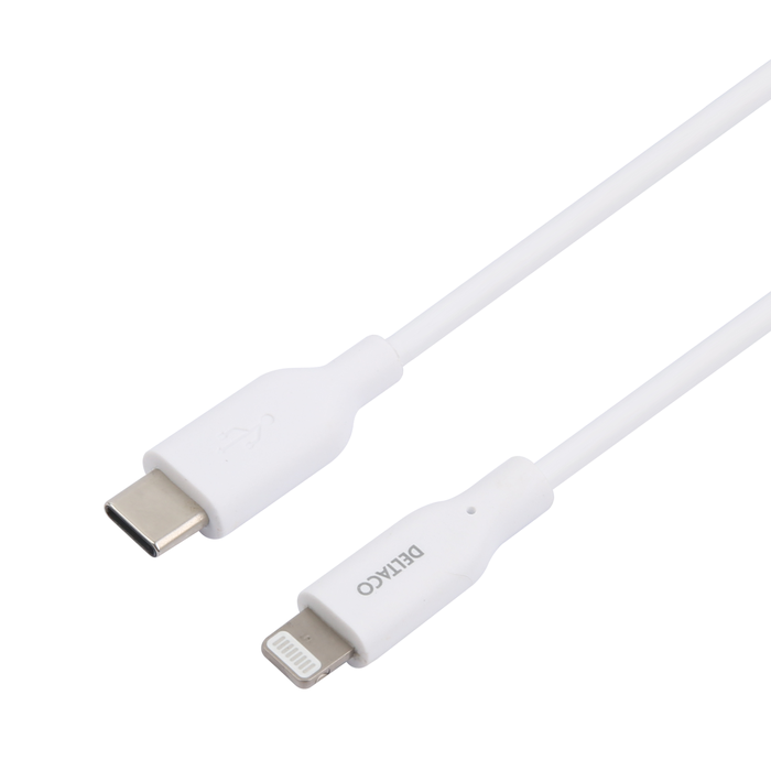 USB-C Lightning-Kabel 1 m, Vit