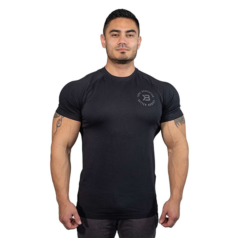 Gym Tapered Tee, Black