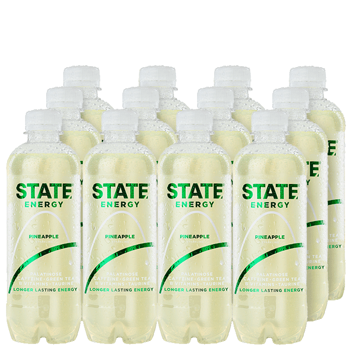 12 x State Energy 40 cl, Pineapple