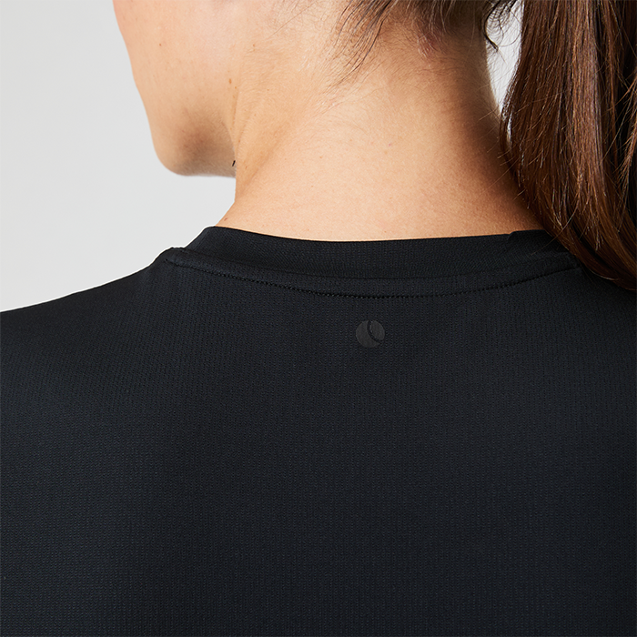 Borg Cropped T-shirt Svart