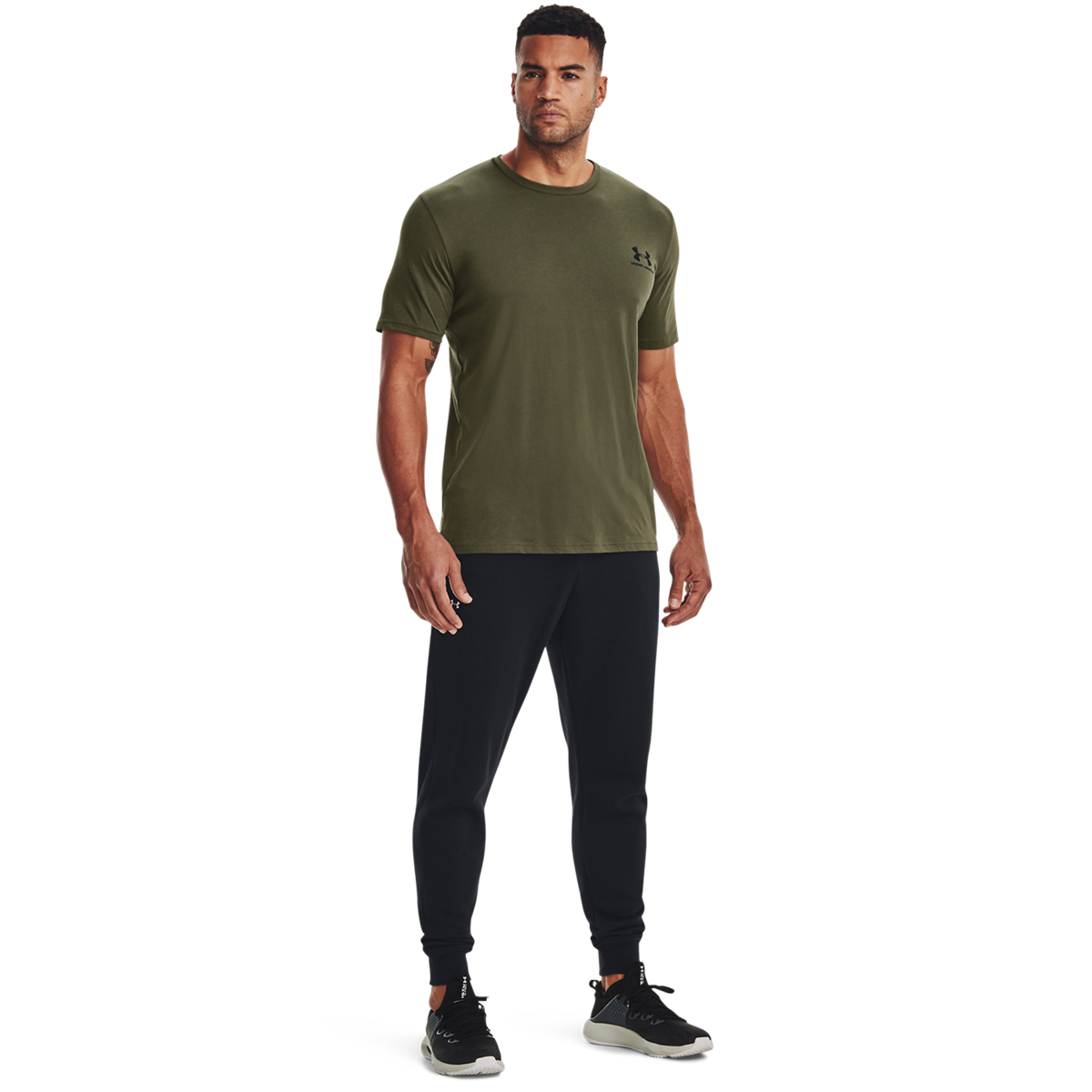 Sportstyle LC T-skjorte M&oslash;rkegr&oslash;nn