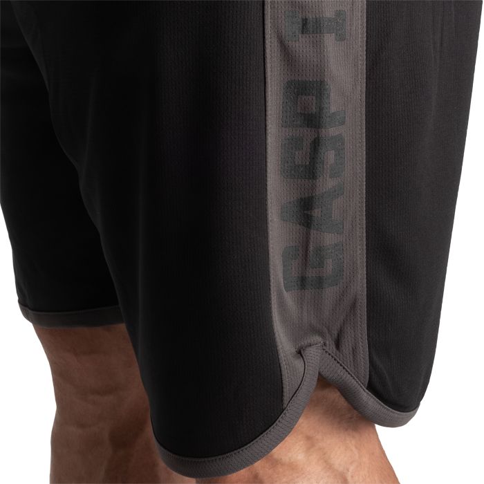 Gasp Mesh Shorts Svart Gr&aring;