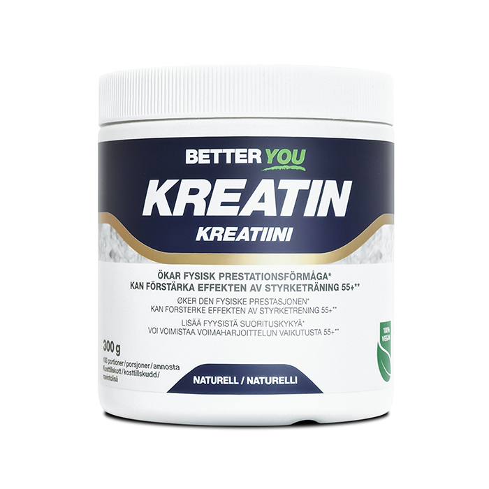 Kreatinpulver 300 g Naturell