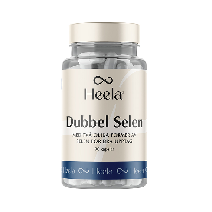 Dubbel Selen 90 kapsler