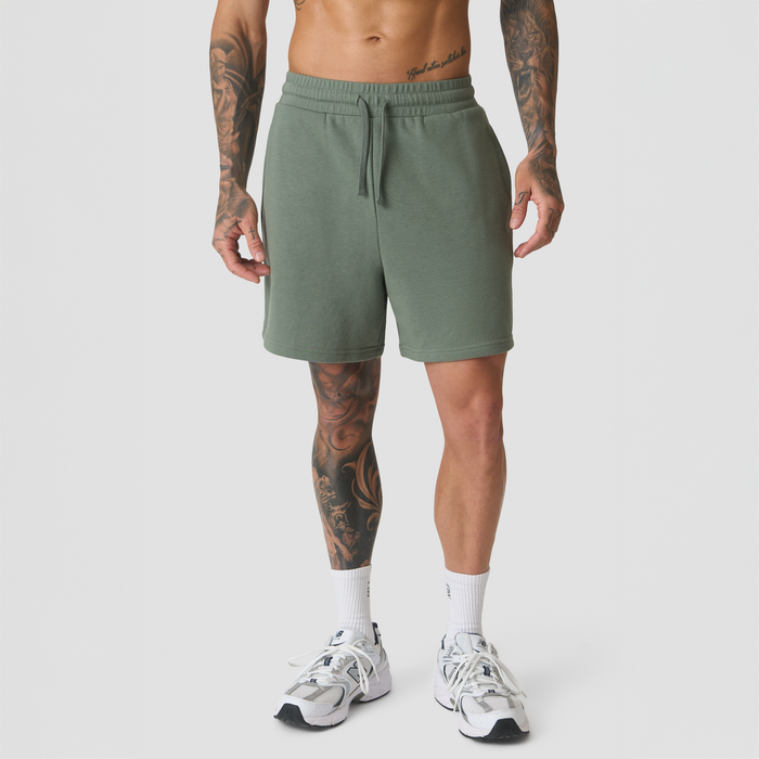 Everyday Sweatshorts Gr&oslash;nn