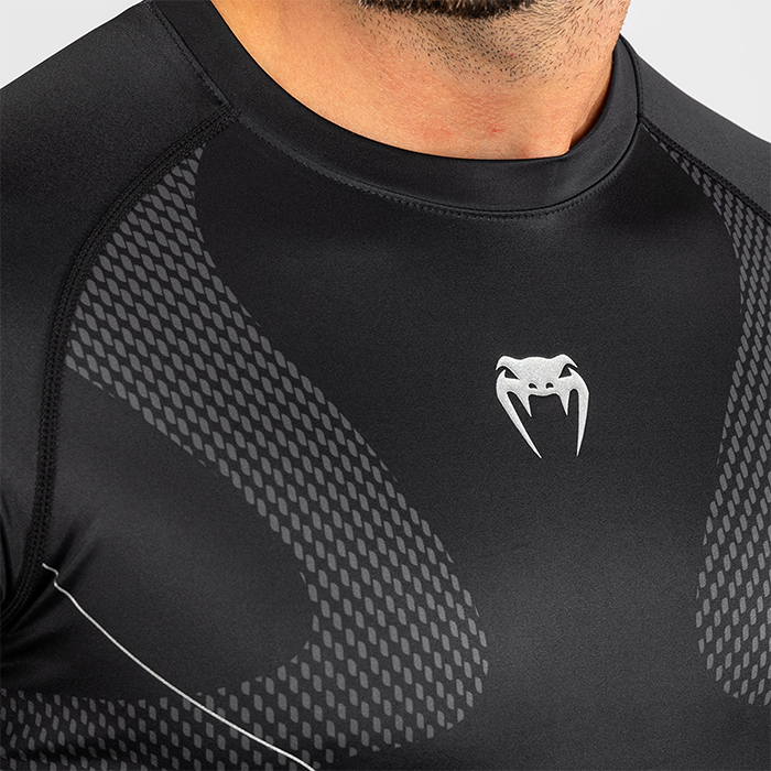 Nexus Rashguard Kort Erme Svart S&oslash;lv