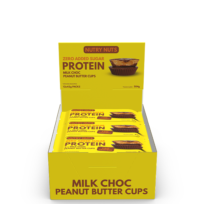 L&aring;da Nutry Nuts Protein Peanut Butter Cups 42 g milk_chocolate