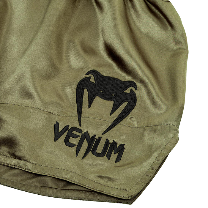 Classic Muay Thai Shorts Khaki/Sort