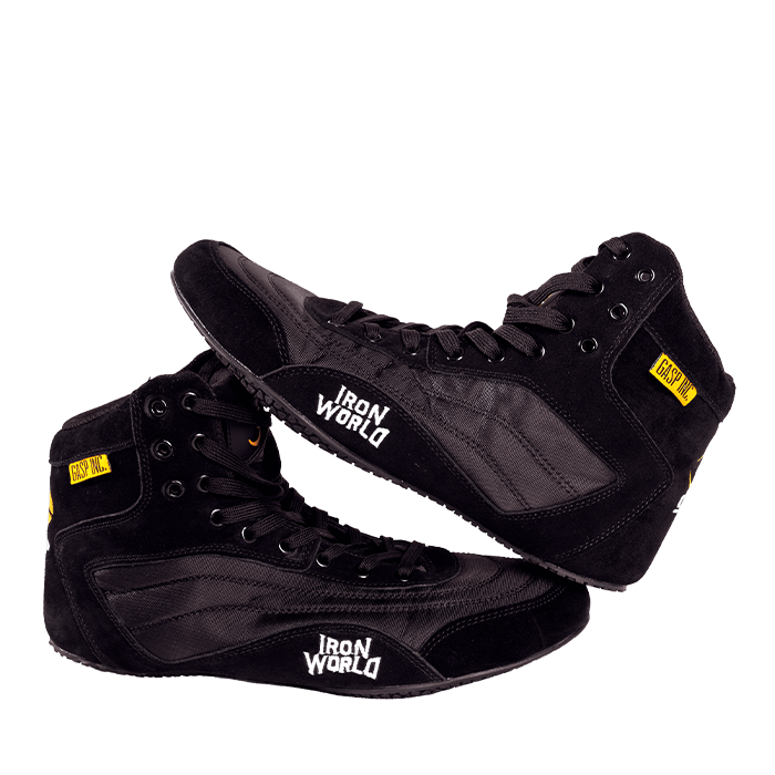 Zeus Thunderbolt High Tops, Black