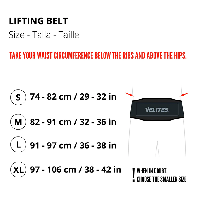 Velites Lifting Belt Black