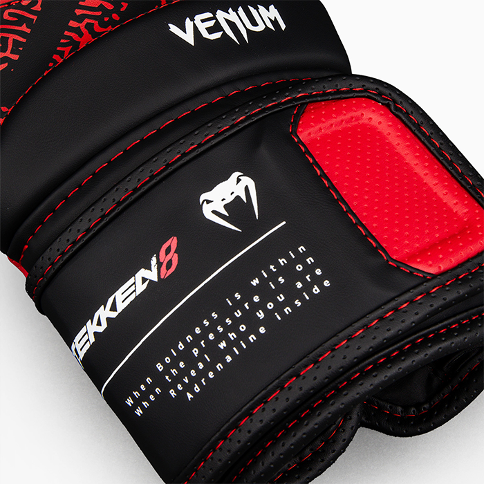Venum x TEKKEN 8 Boksehansker Kazuya R&oslash;d Svart