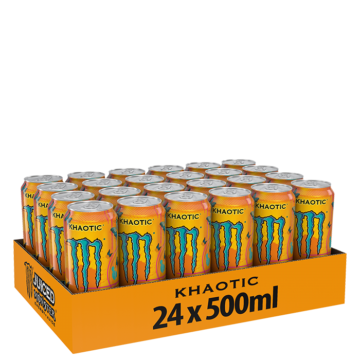 24 x Monster Energy, 50 cl, Khaotic