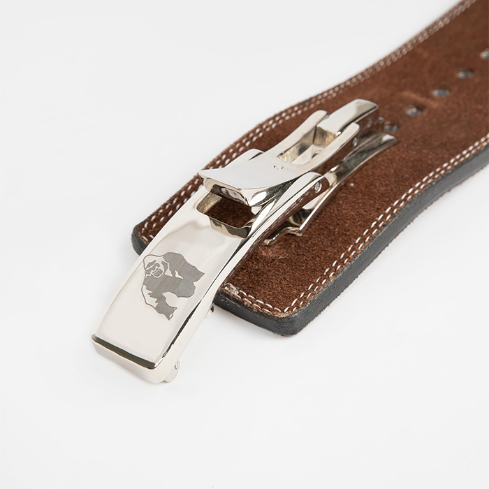 4 Inch L&oslash;ftebelte Lever Brun