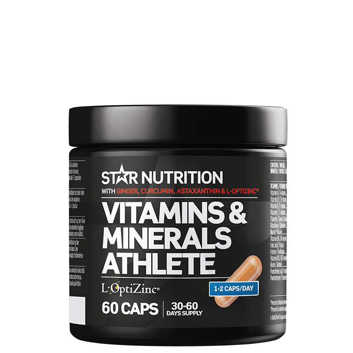 Ultimate Vitamins & Minerals Athlete 60 kapsler