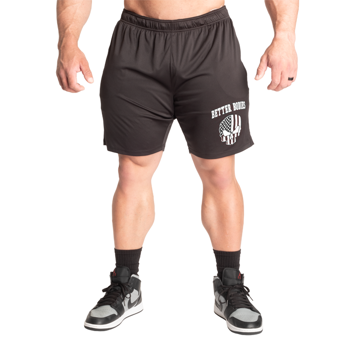 Skull Funksjon Shorts Svart Hvit