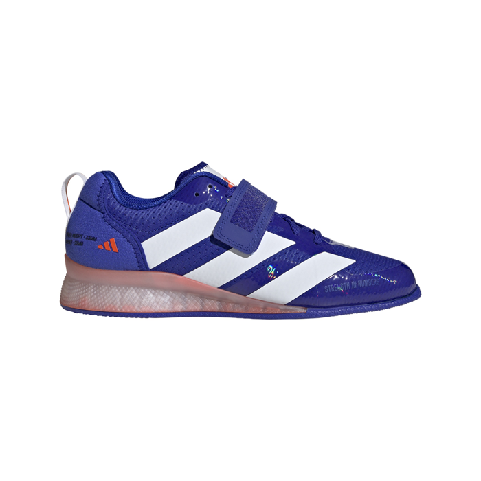Adipower Weightlifting 3 Sko Blå Hvit/Oransje