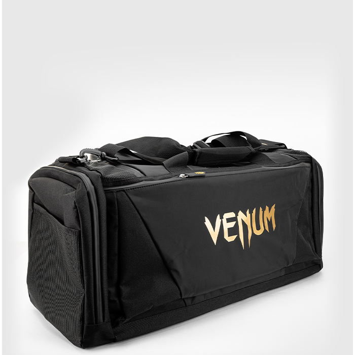 Venum Trainer Lite Evo Sports Bag, Black/Gold