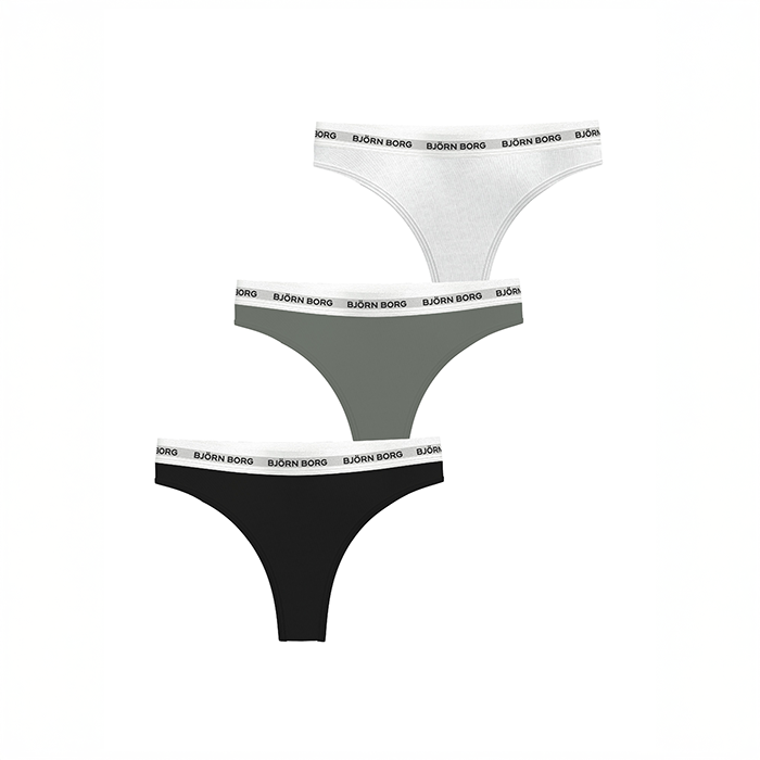 Logo Thong 3‑pakning Multipack