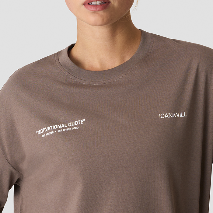 Everyday Oversized T-skjorte Gr&aring;