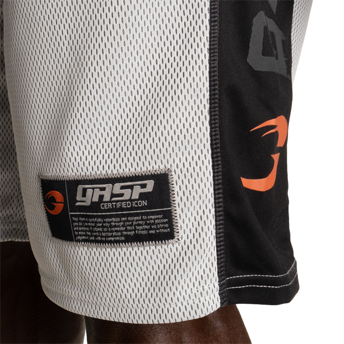 No1 Mesh Shorts Hvit Svart